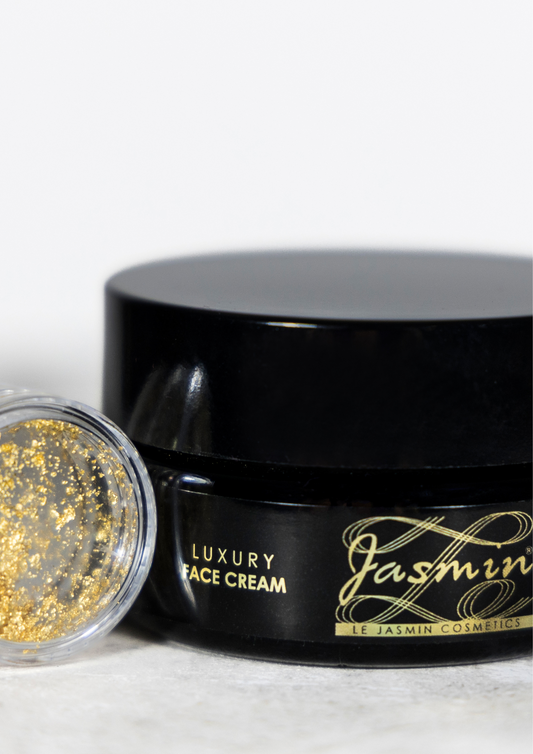 LUXURY Face Cream mit 24 Karat Goldflocken